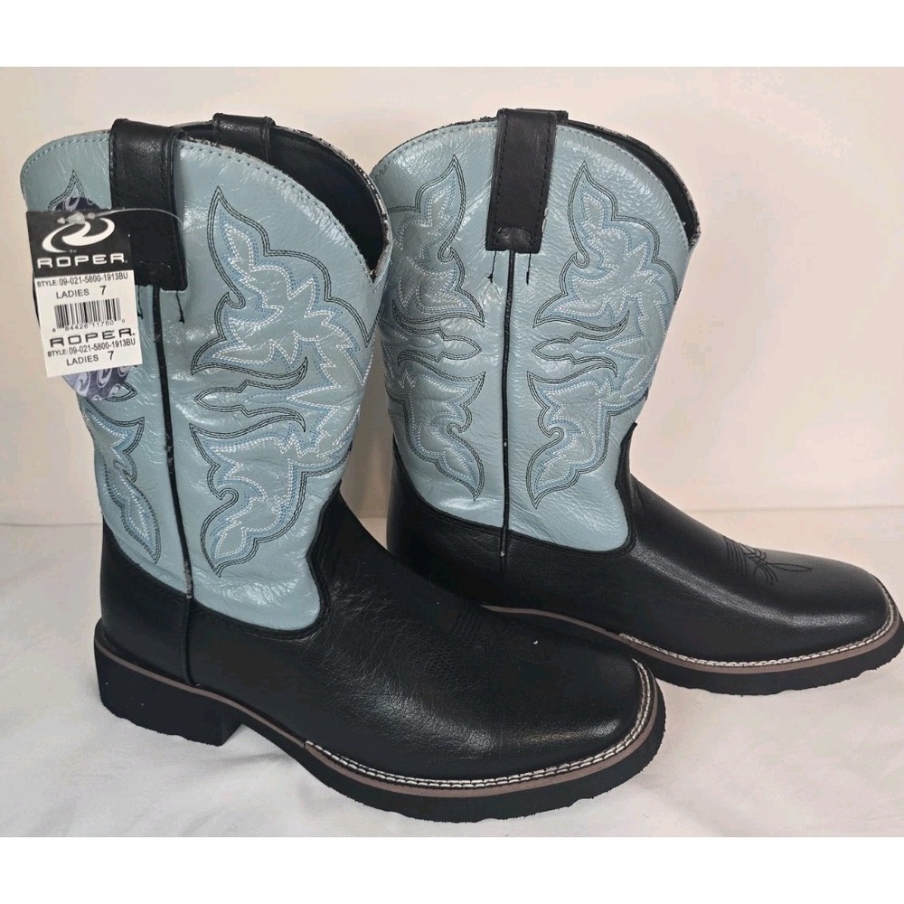 Roper Chunk Rider‎ Western Boots Women's Size 7 NWT